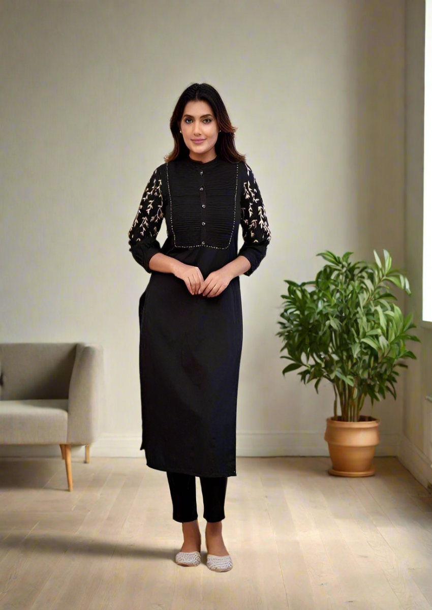Kala Black Co-Ord Set