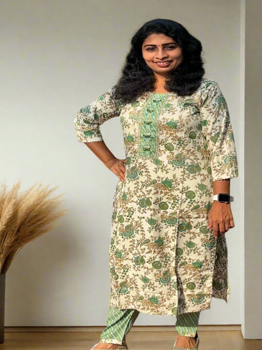 Aura Green Co-Ord Set