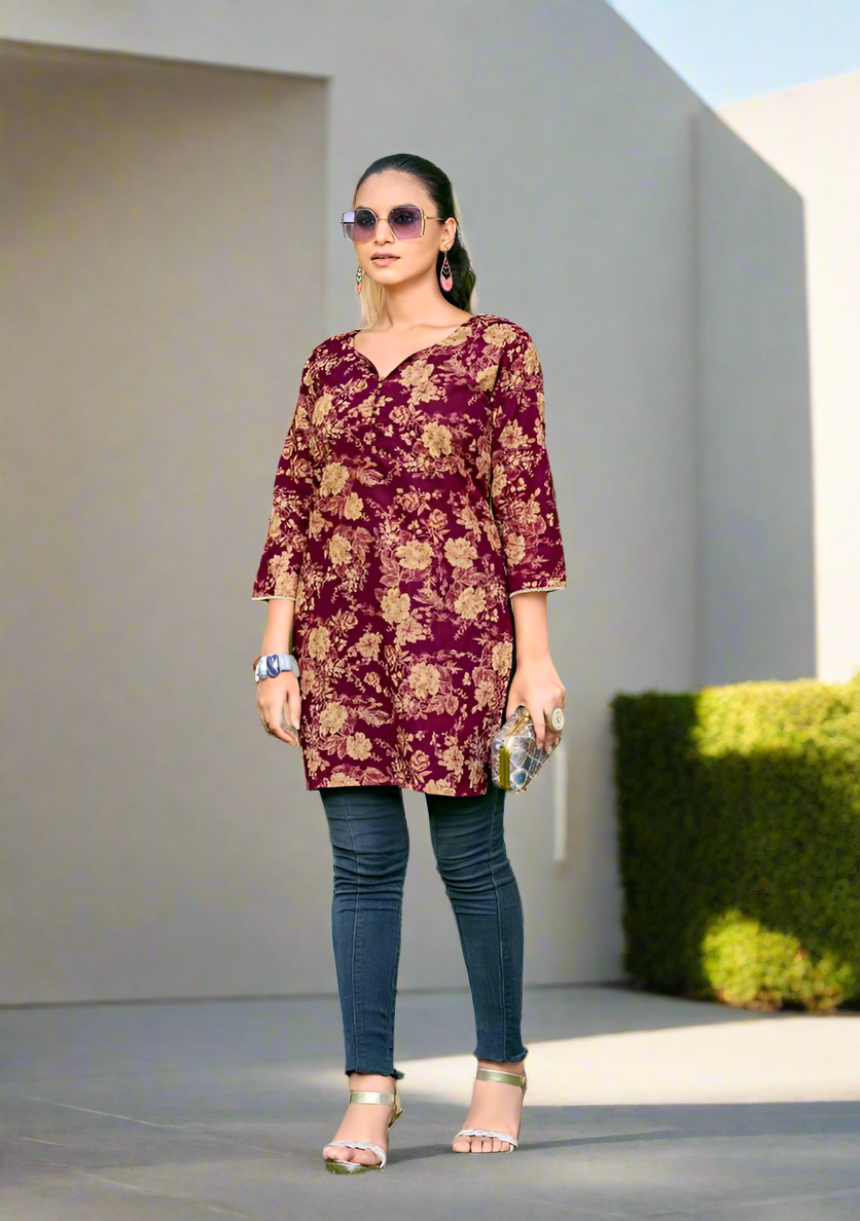 Victoria Wine Short Tops