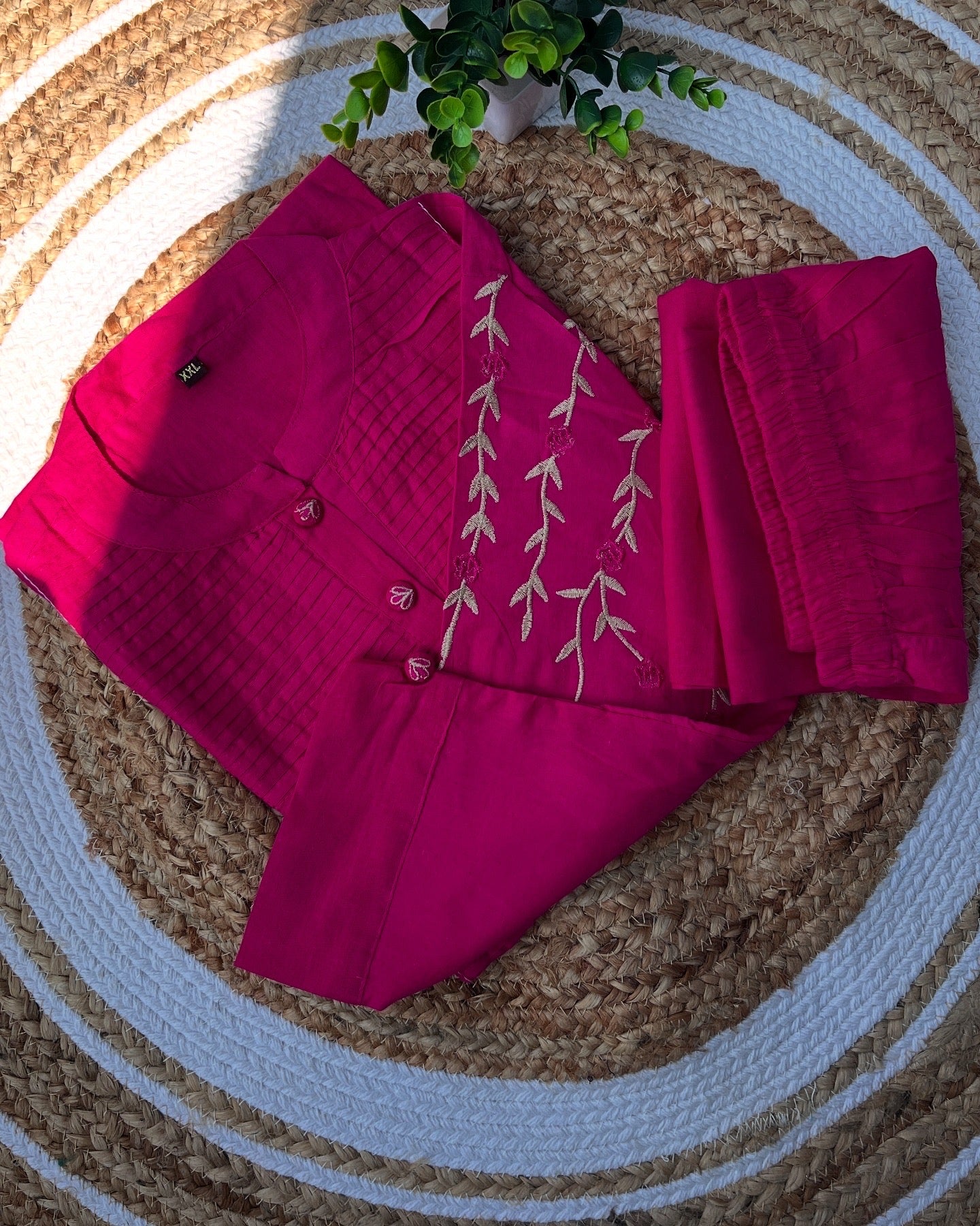 Kala Rani Pink Co-Ord Set