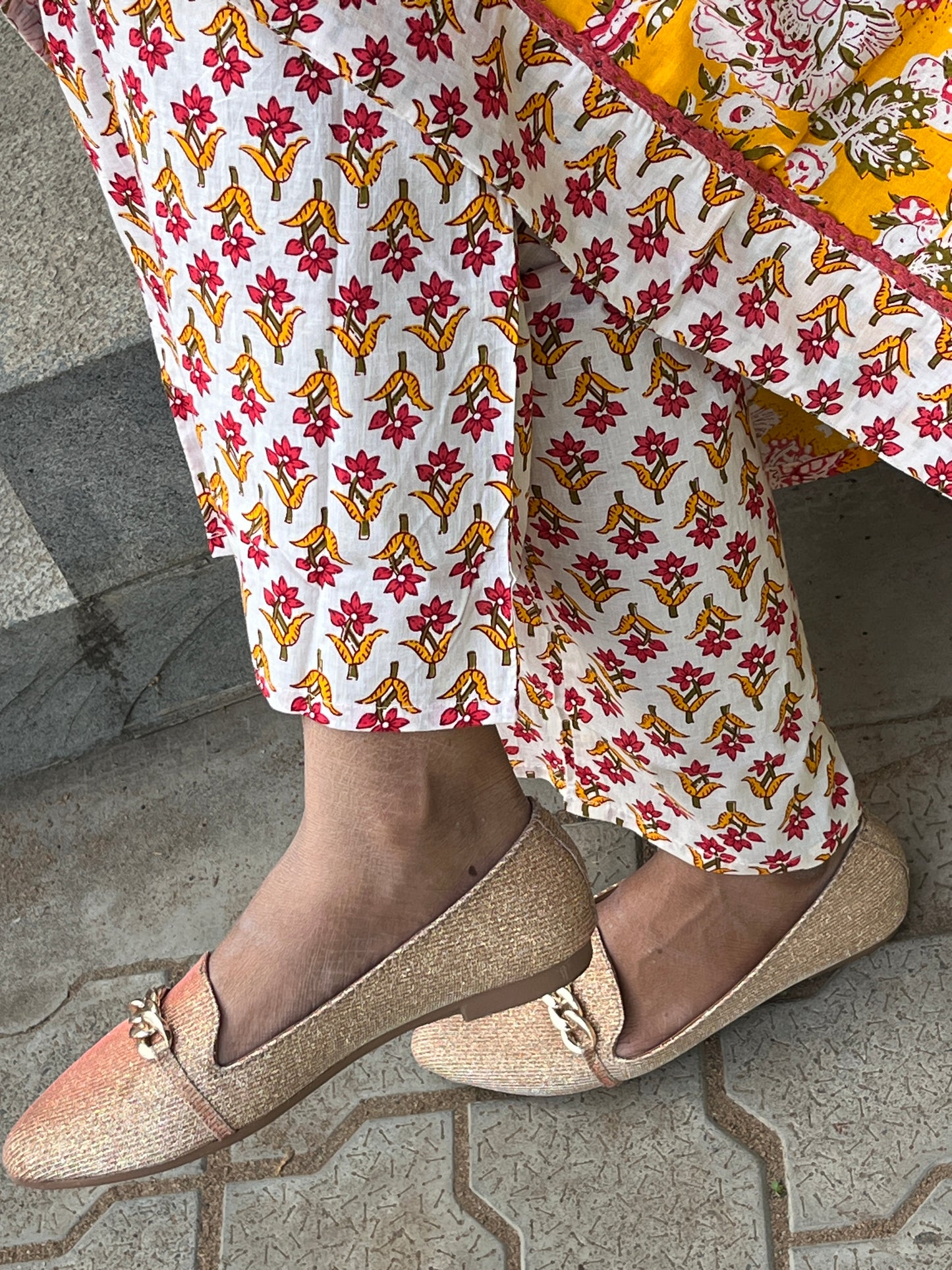 Dhivya Yellow Anarkali Suit