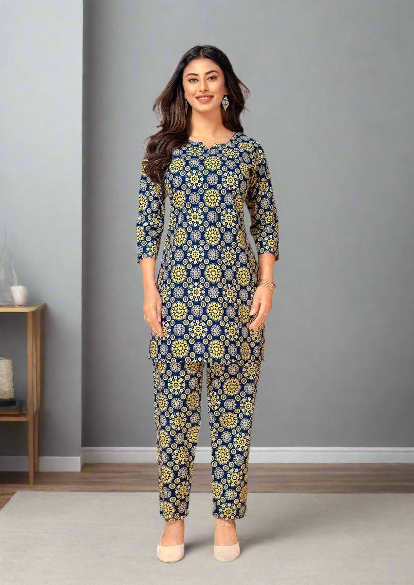Diya Blue Co-Ord Set