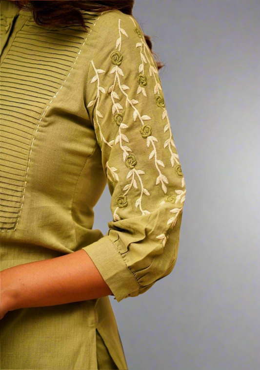 Kala Green Co-Ord Set
