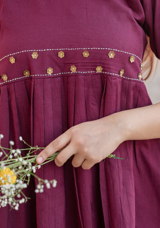 Aura Wine Co-Ord Set