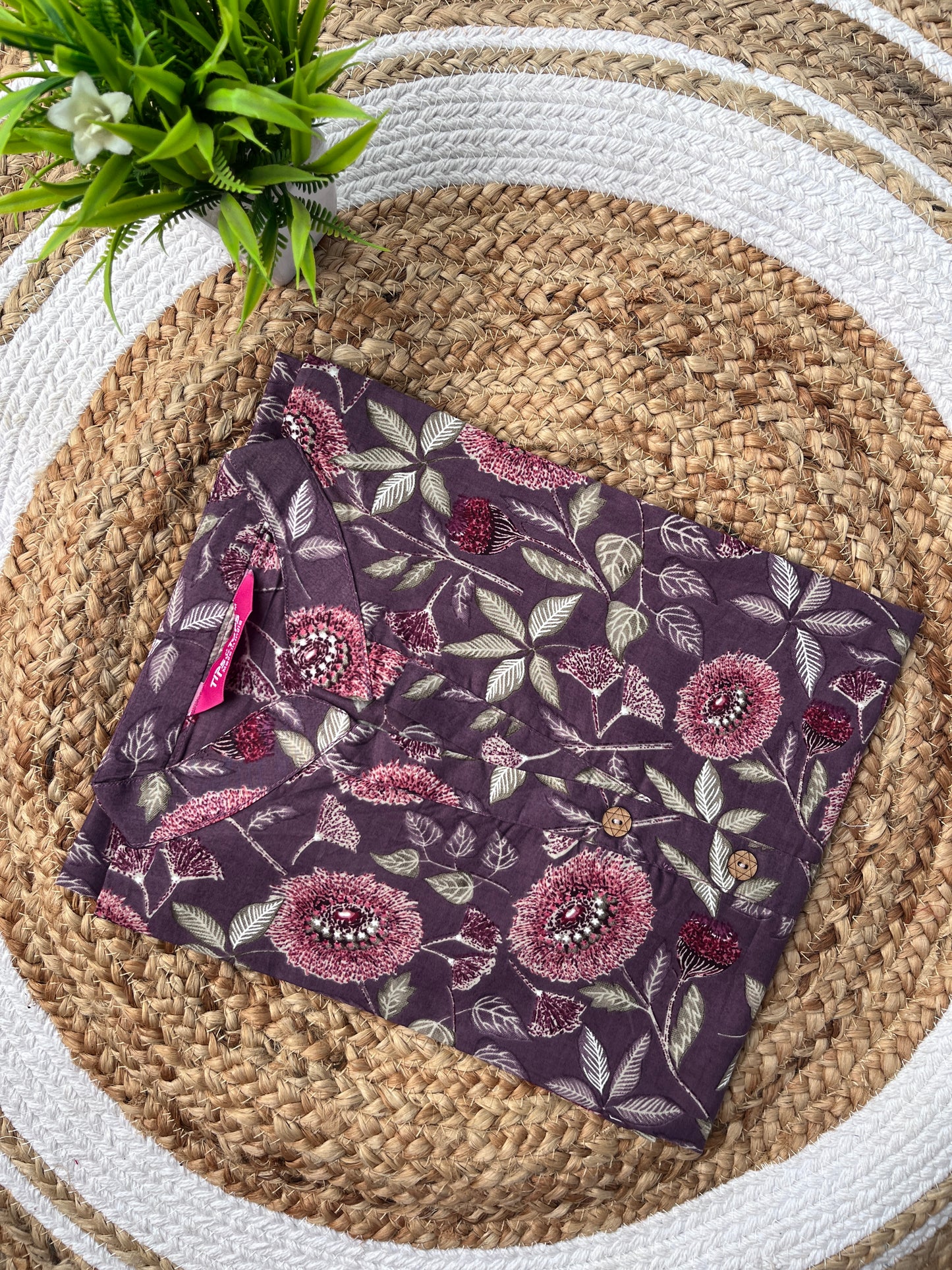 Victoria Purple Short Tops