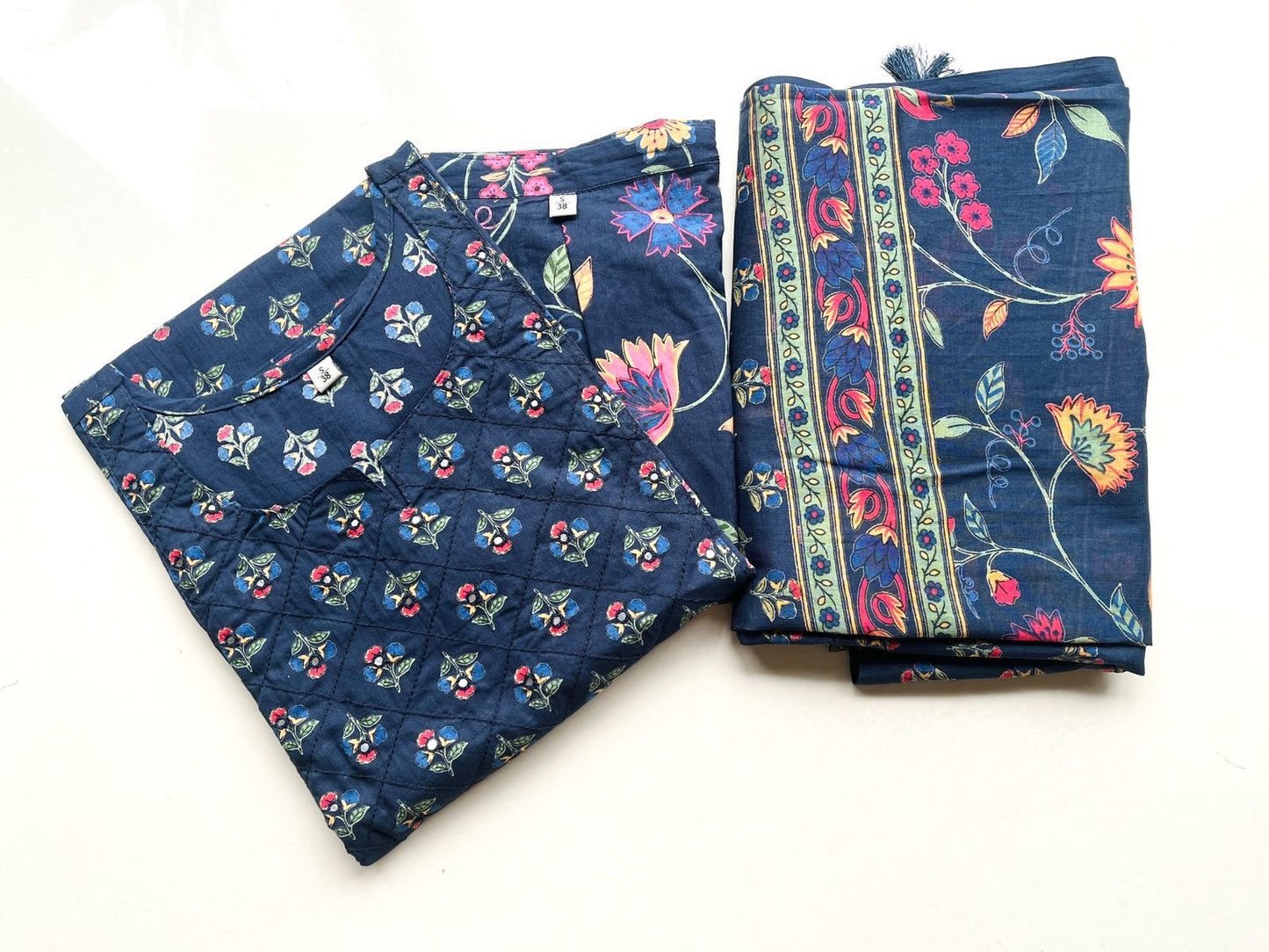 Veera Navy Blue Straight-Cut Suit